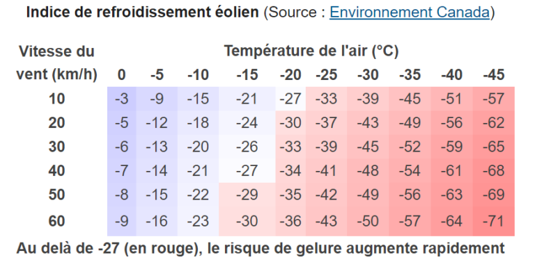 TEMPERATURE ET/OU TEMPERATURE RESSENTIE ? LA DIFFERENCE